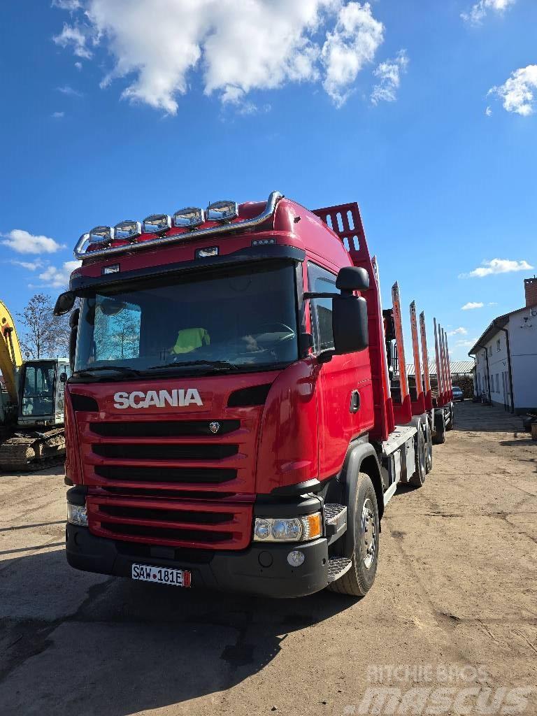 Scania N331 Timber trucks