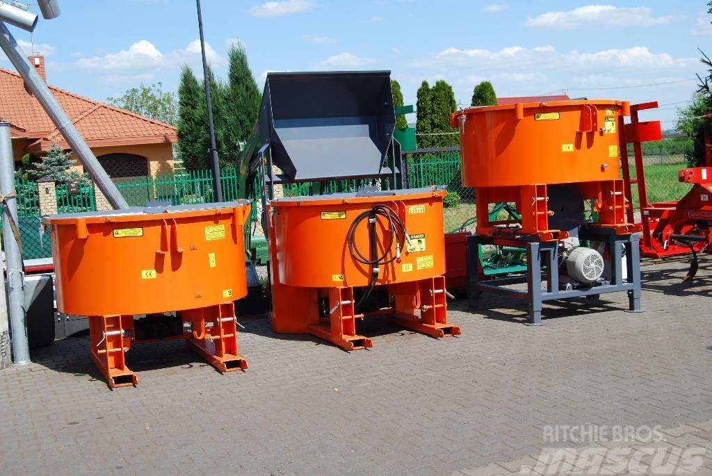 Michalak Mieszalnik pasz 1200l WOM betonirka mixer tractor Pozostały sprzęt budowlany