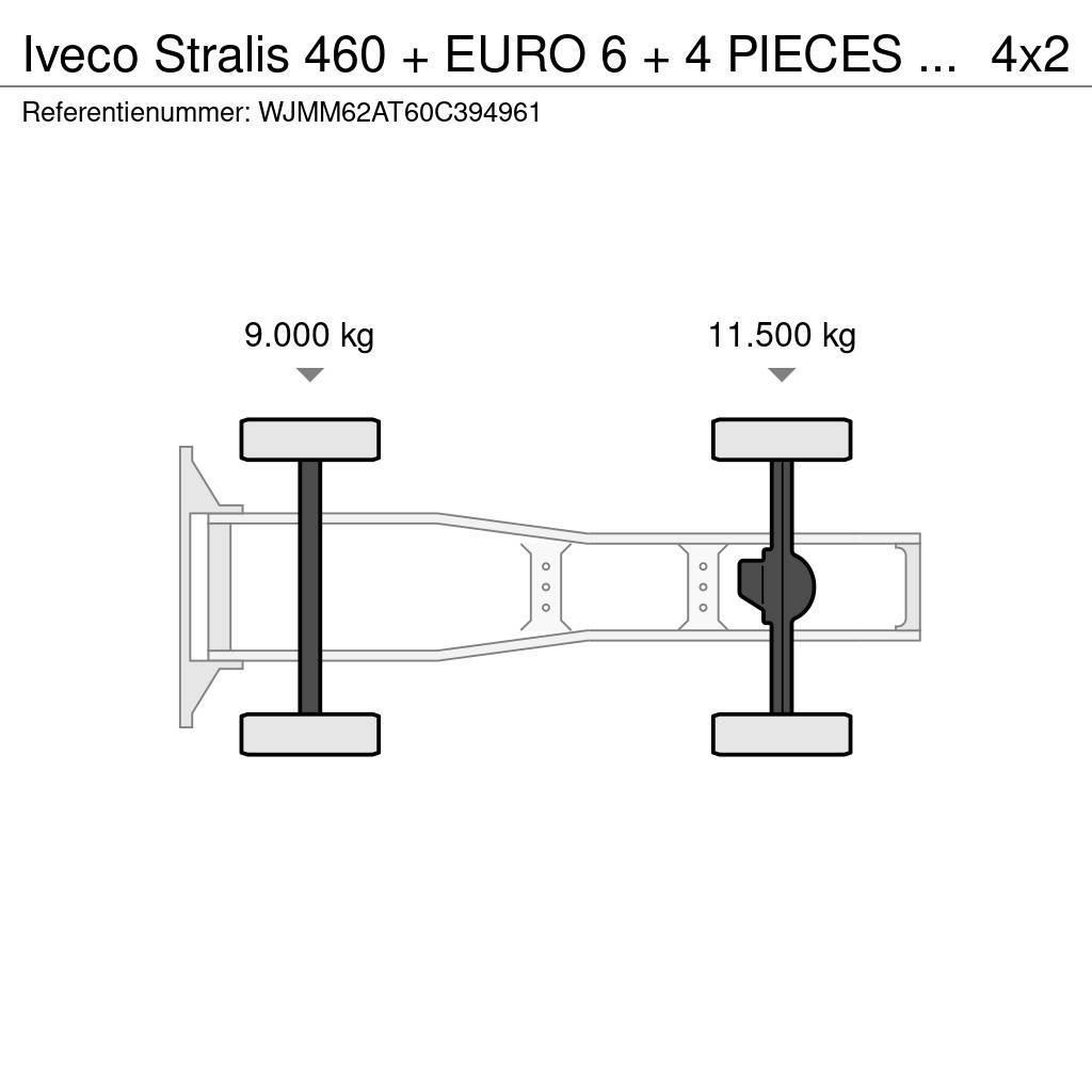 Iveco Stralis 460 + EURO 6 + 4 PIECES IN STOCK Ciągniki siodłowe