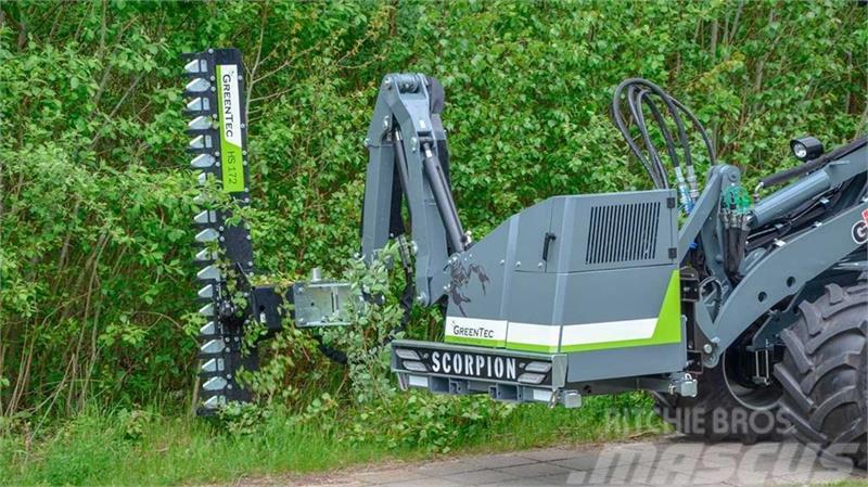 Greentec Scorpion 430 Basic Front Til læssemaskiner - PÅ LA Nożyce do żywopłotu