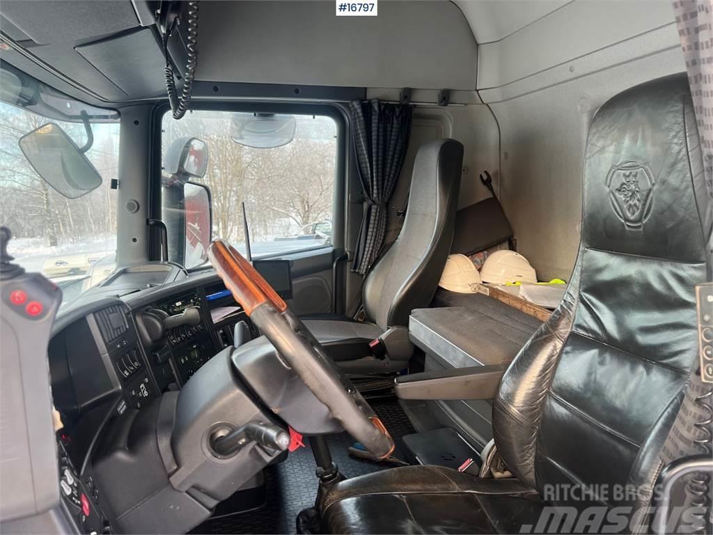 Scania R500 8x4 hook truck w/ 20T Hiab hook from 2014. WA Hakowce