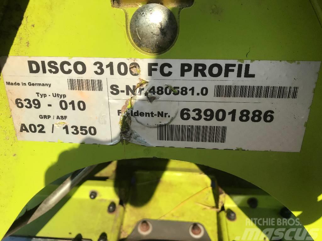 CLAAS 3100 FC Dismantled for spare parts Kosiarki ze wstępną obróbka paszy
