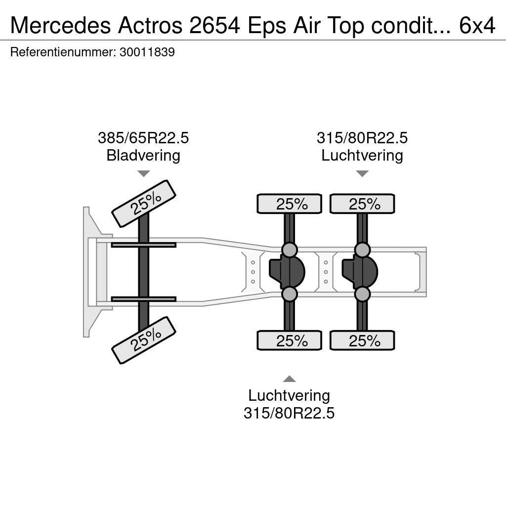 Mercedes-Benz Actros 2654 Eps Air Top condition Ciągniki siodłowe