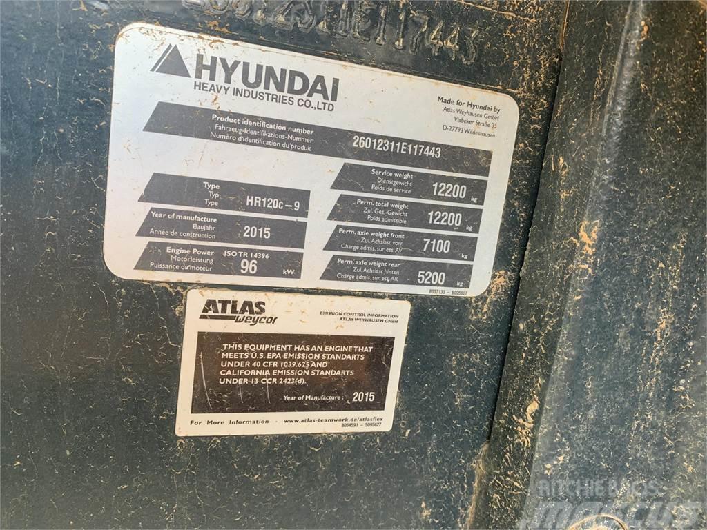 Hyundai HR120C-9 Walce dwubębnowe