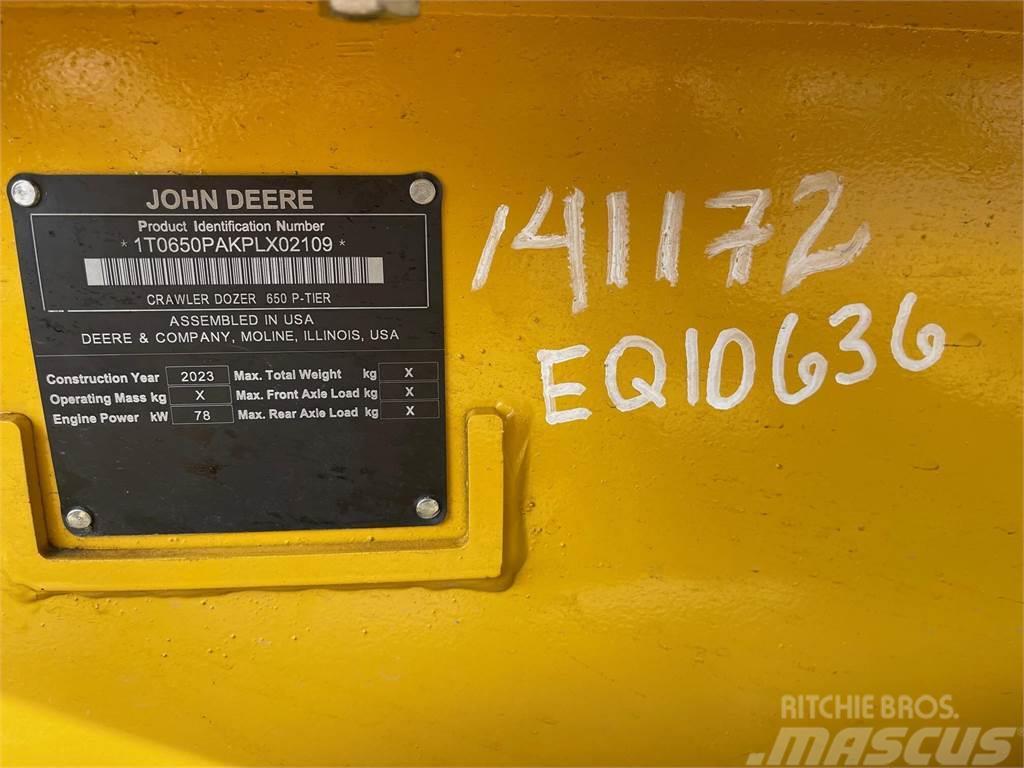 John Deere 650P LGP Spycharki gąsienicowe