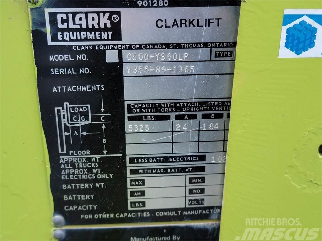 Clark C500-YS60LP Wózki LPG
