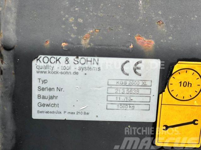 Kock &amp; Sohn KGS 2600 XL Silagegreifschaufel 2013 Pozostały sprzęt budowlany