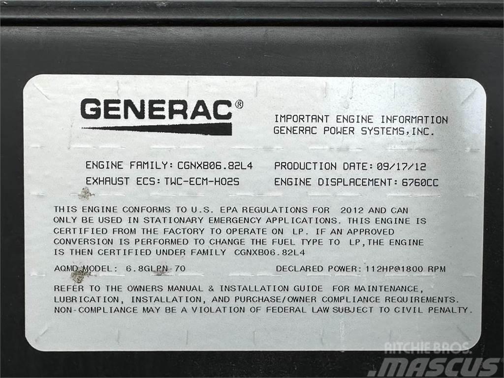Generac SG070 Agregaty prądotwórcze gazowe