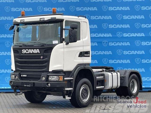 Scania G 450 CA4x4HHA RETARDER PTO HYDRAULIC DIFF-LOCK Ciągniki siodłowe