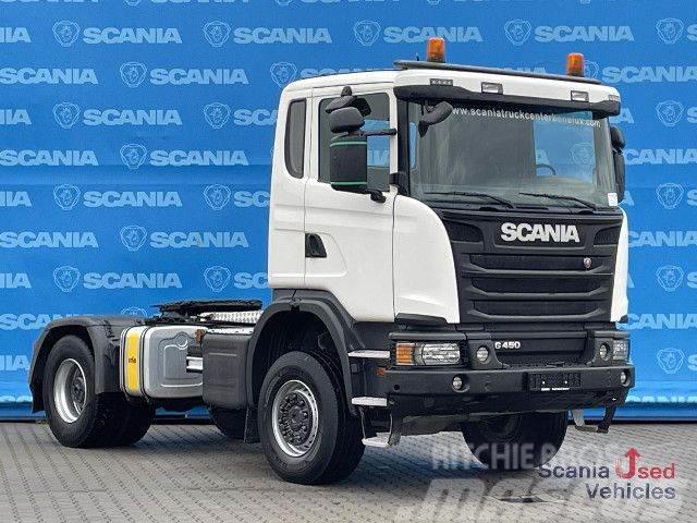 Scania G 450 CA4x4HHA RETARDER PTO HYDRAULIC DIFF-LOCK Ciągniki siodłowe