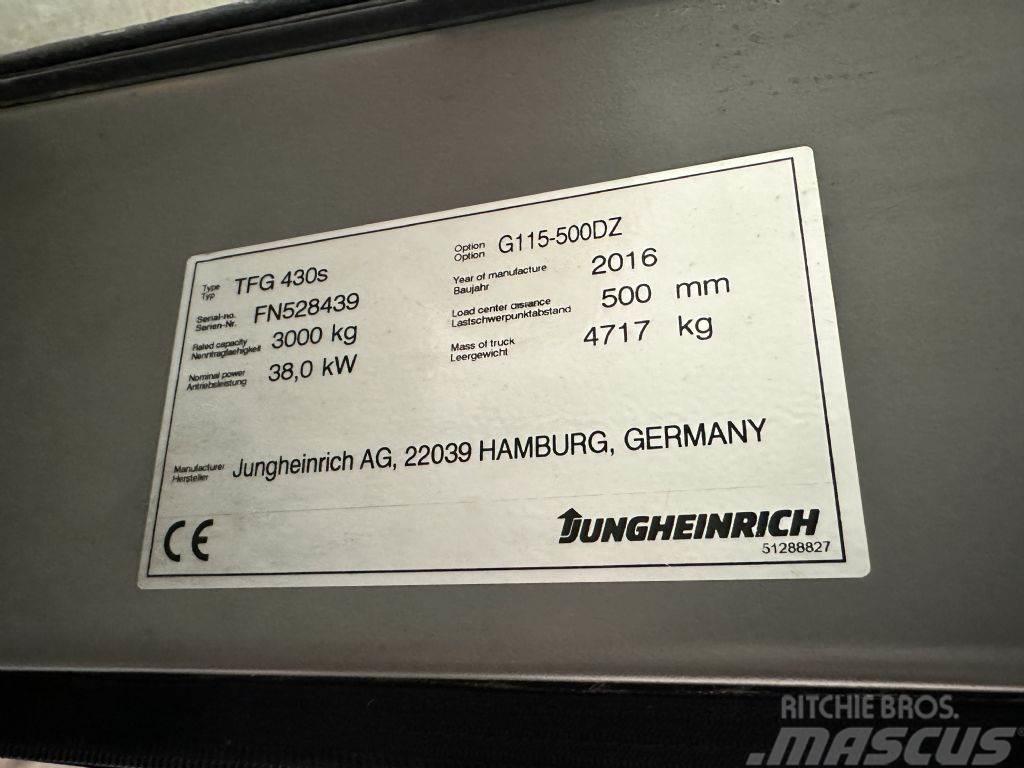 Jungheinrich TFG 430s - TRIPLEX 5 m Wózki LPG