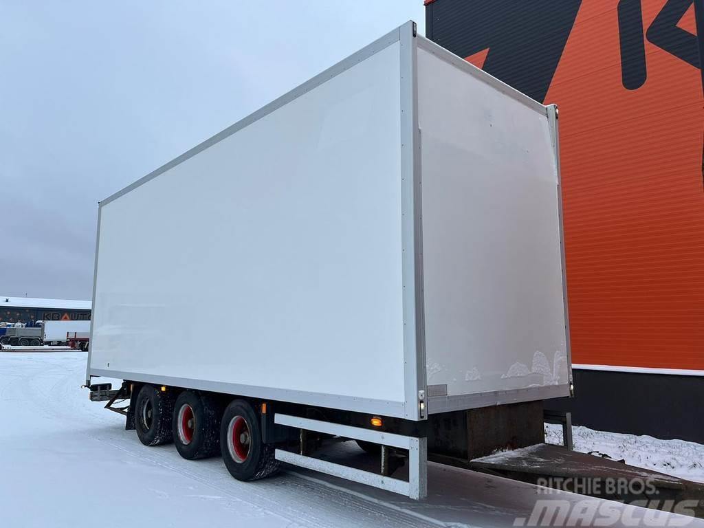 Parator SCV 24 BOX L=8120 mm Box body trailers