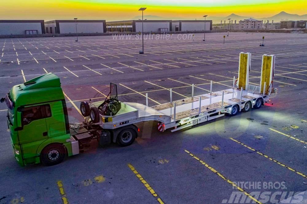  STU TRAILERS 3 AXLE EXTENDABLE LOWBED Low loader-semi-trailers