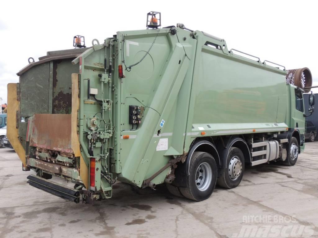 DAF CF 75.250 Śmieciarka, 2012rok, 6x2, 250KM, EURO EE Waste trucks