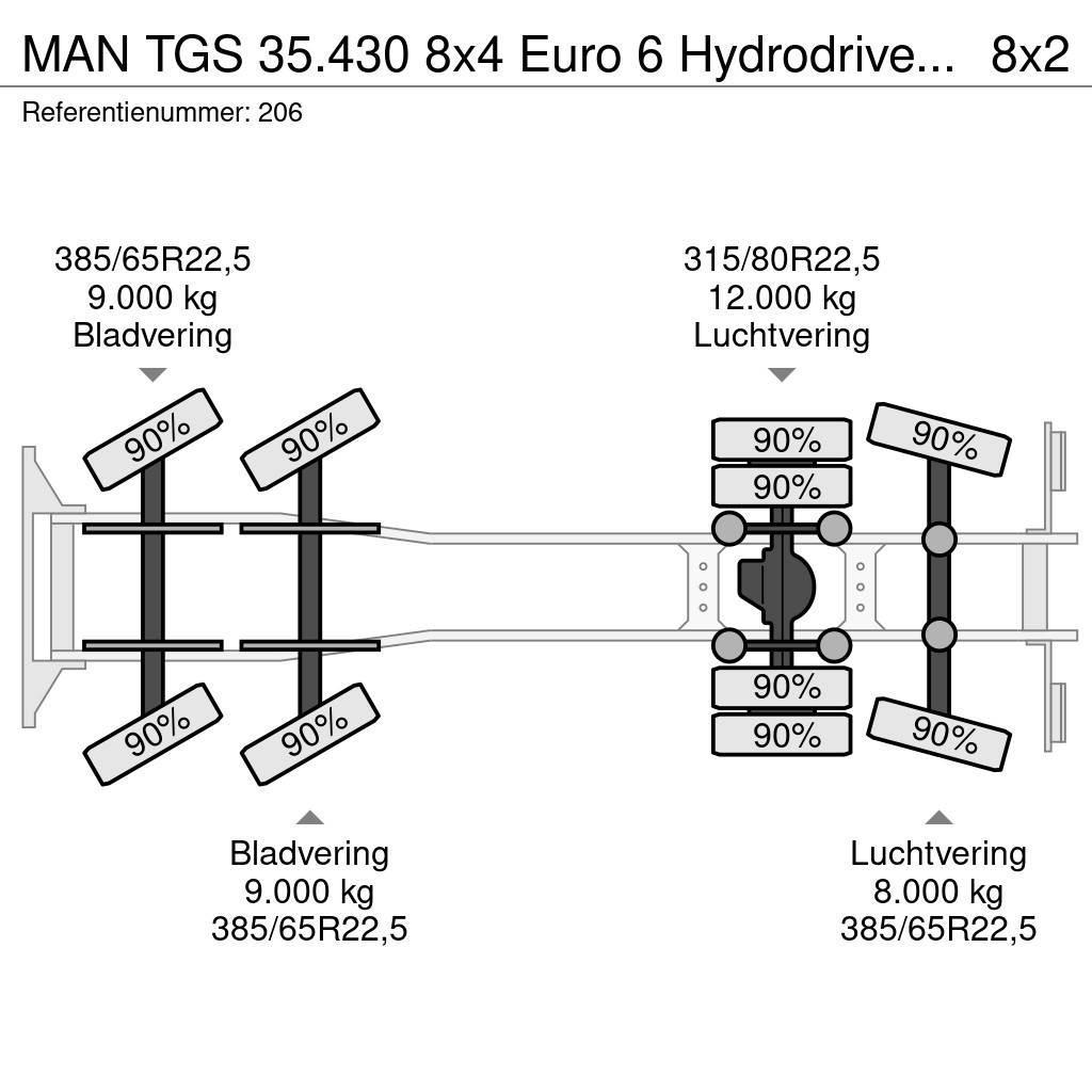 MAN TGS 35.430 8x4 Euro 6 Hydrodrive Tadano HK 40! All terrain cranes