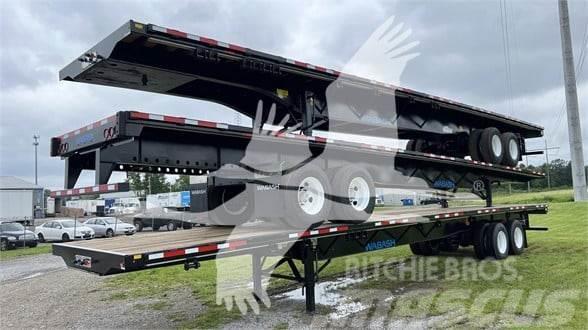 Wabash 48' STEEL SPRING SLIDER, FET INCLUDED Flatbed/Dropside semi-trailers
