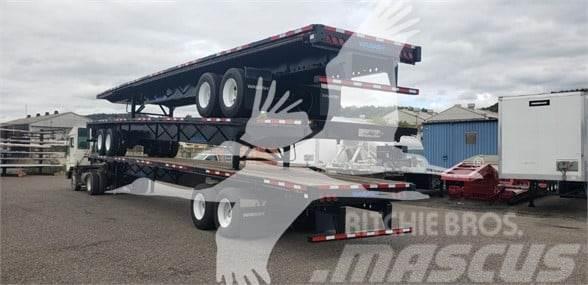 Wabash 53' STEEL AIR SLIDER, FET INCLUDED Flatbed/Dropside semi-trailers