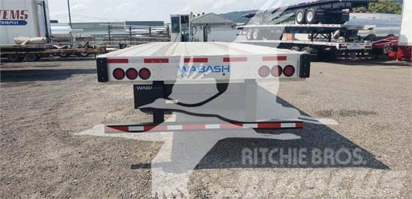 Wabash COMBO W/ REAR AXLE SLIDE, FET INCLUDED Flatbed/Dropside semi-trailers
