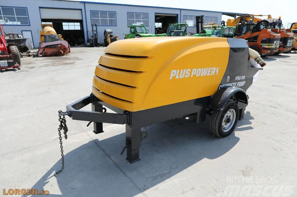  Plus Power VTGZ - 20S Concrete pump trucks