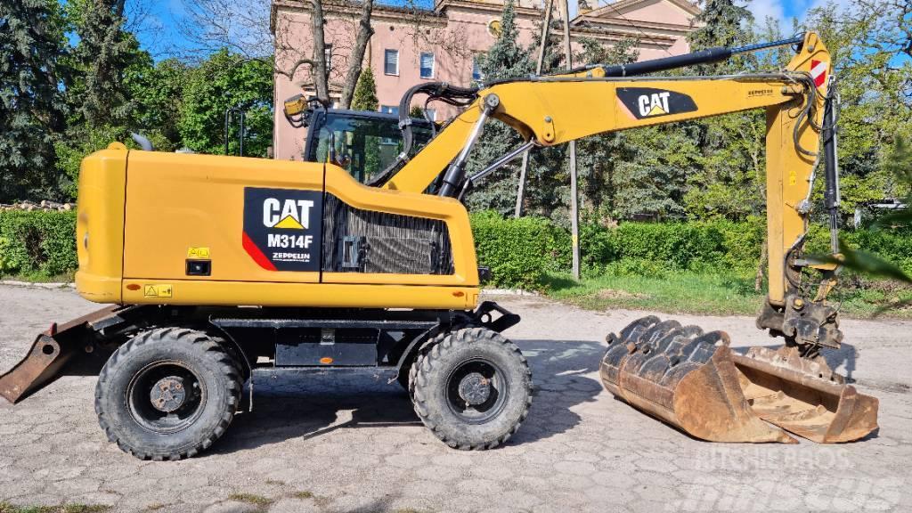 CAT M 314 F Wheeled excavators
