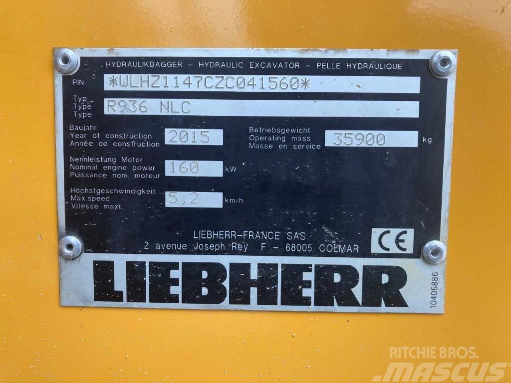 Liebherr 936 Crawler excavators