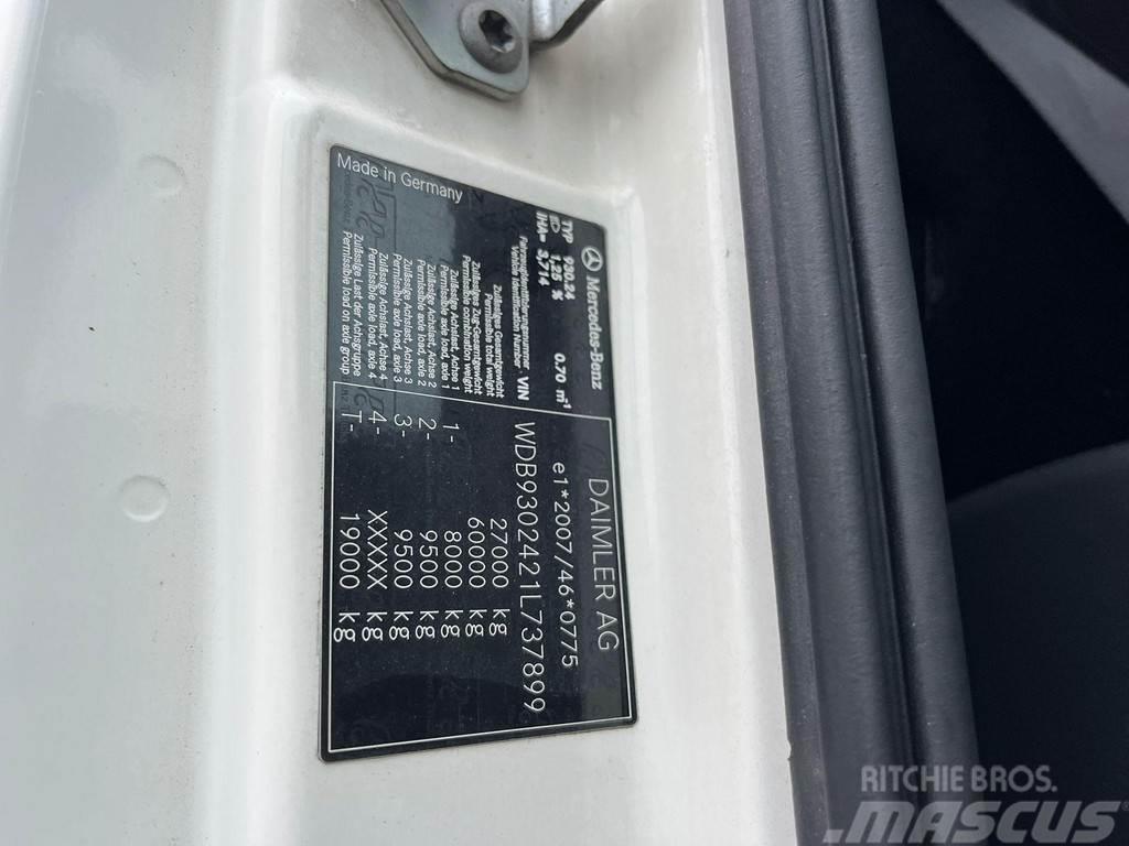 Mercedes-Benz Actros 2655 L 6x4 RETARDER / HUB REDUCTION Temperature controlled trucks
