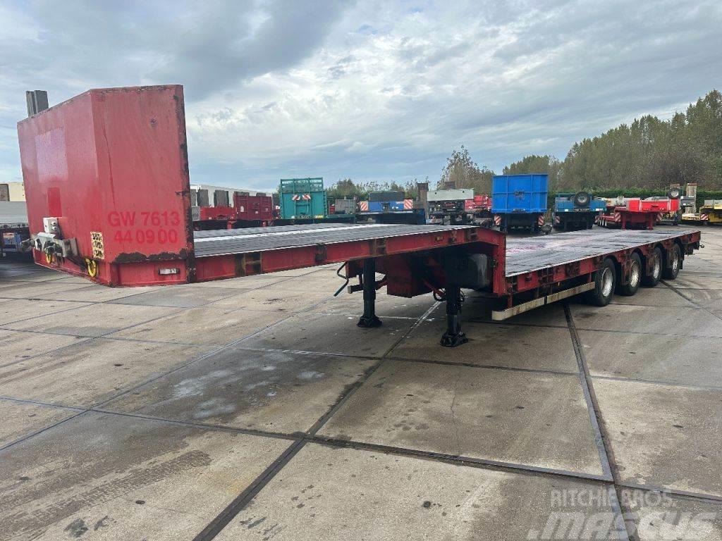 Bodex 4 AXEL,  EXTANDABLE Low loader-semi-trailers