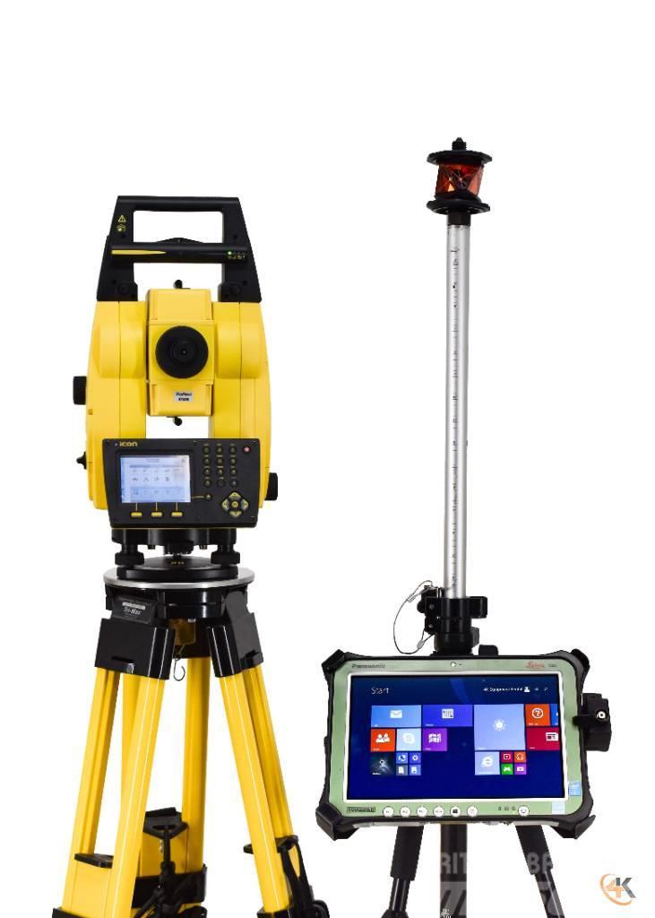 Leica ICR60 Robotic Total Station Kit w/ CS35 & iCON Other components