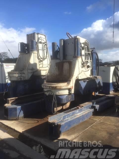 Giken Silent Piler ZP 150 Hydraulic pile hammers