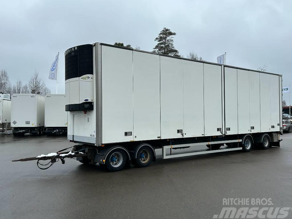 Limetec FNA, Öppningsbar sida , Skåpsläp, REL 193 Temperature controlled trailers