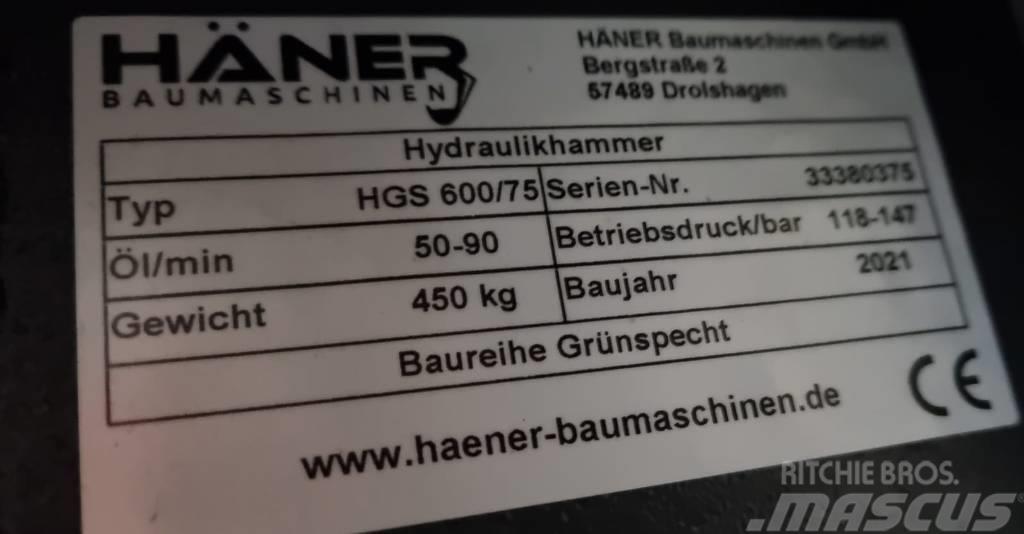  Häner HGS 600/75 Hammers / Breakers
