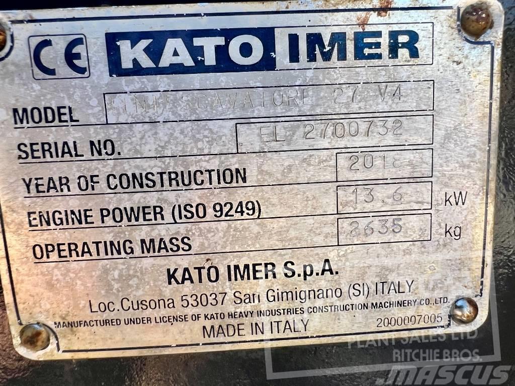 Kato HD27V4 Mini excavators < 7t (Mini diggers)