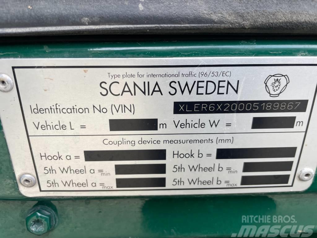 Scania R480 6x2 nysynet Cable lift demountable trucks