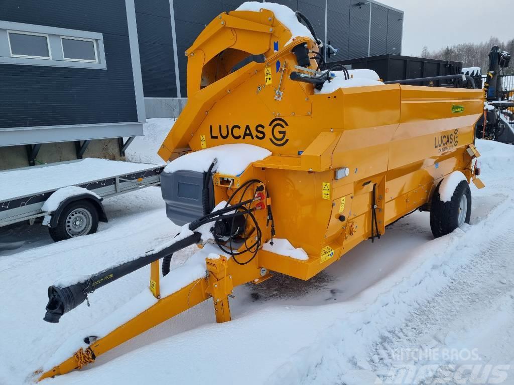 Lucas Castor + 60R Bale shredders, cutters and unrollers