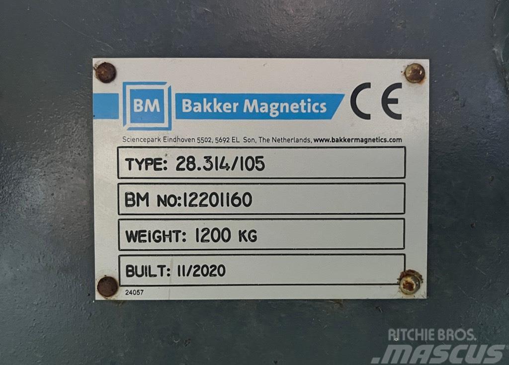 Bakker Magnetics 28.314/105 Waste sorting equipment