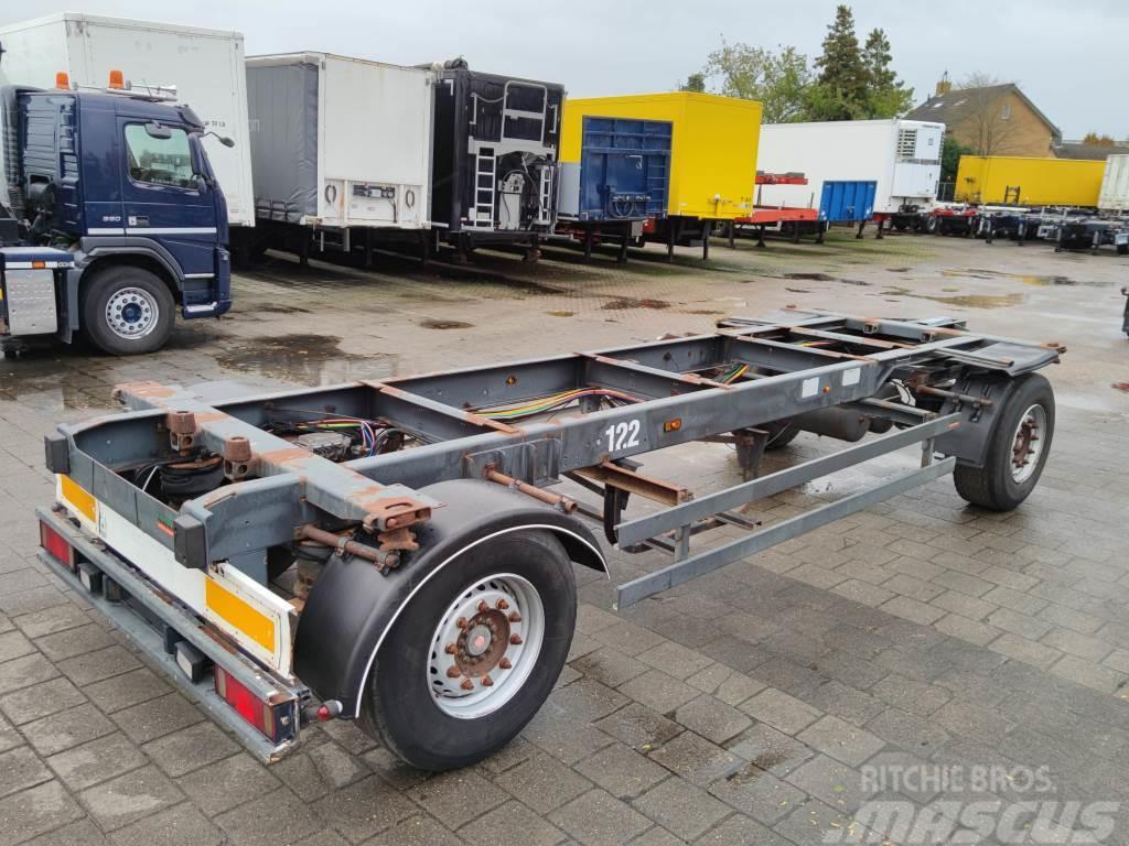 Schmitz Cargobull Gotha AWF18 2-Assen SAF - BDF Systeem - Schijfremm Demountable semi-trailers