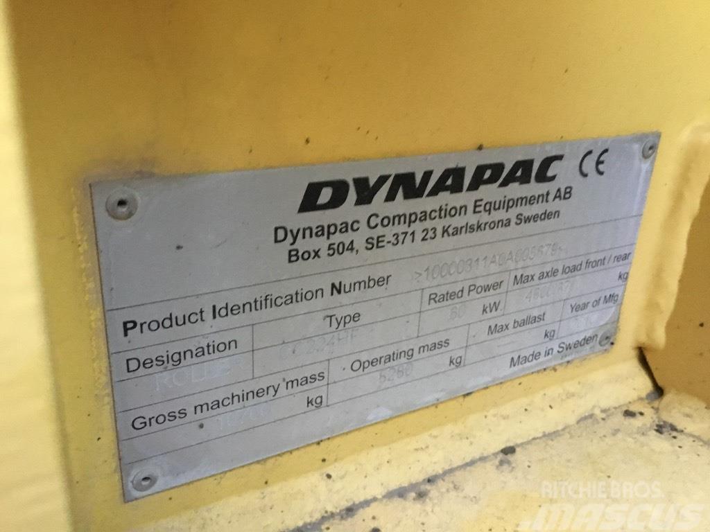 Dynapac CC 224 HF Twin drum rollers