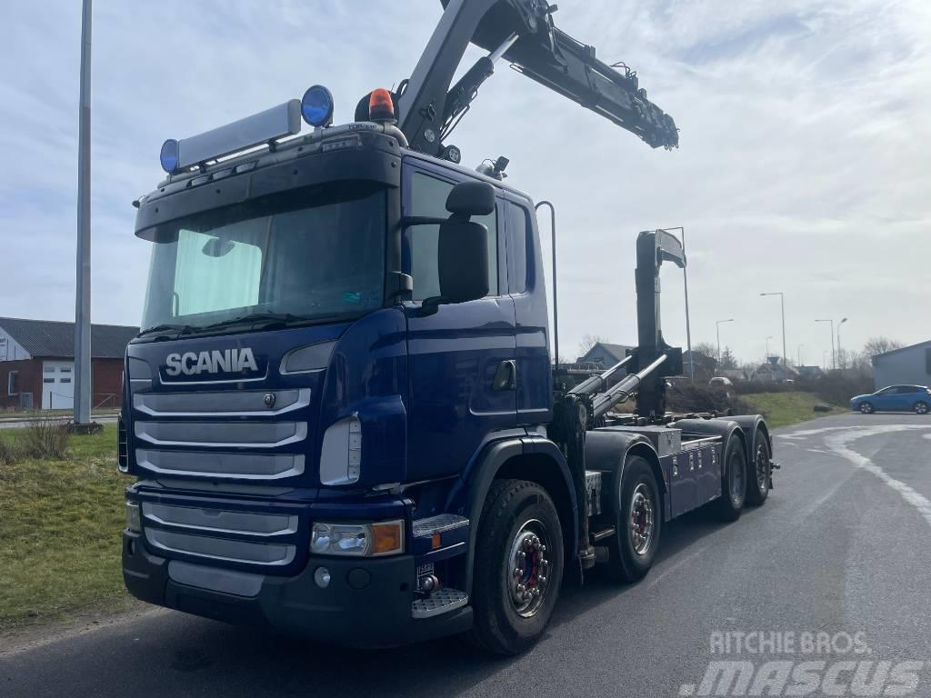 Scania R480 8x2 Crane trucks