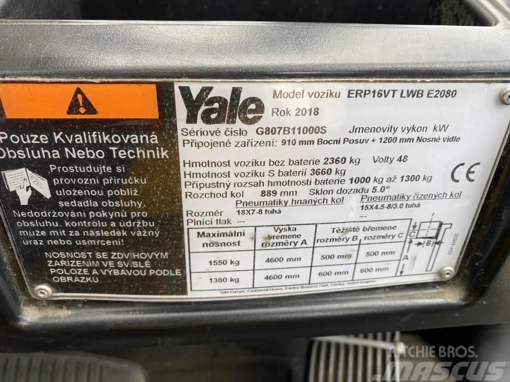 Yale ERP16VTLWB Electric forklift trucks