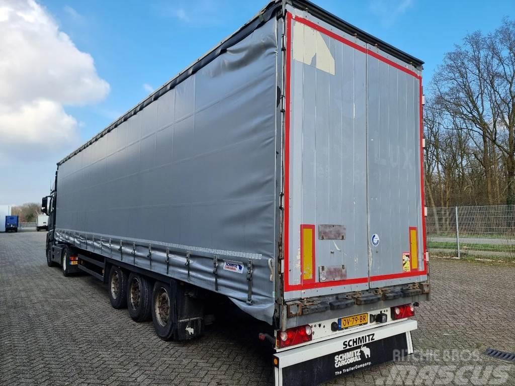 Schmitz Cargobull S01 Hydraulisch Hefdak Box body semi-trailers