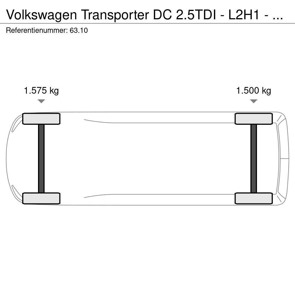 Volkswagen Transporter DC 2.5TDI - L2H1 - AC/Kima - APK/TUV 4 Box body