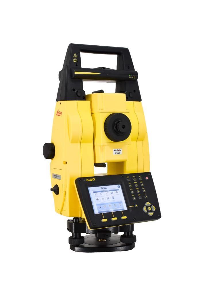 Leica ICR60 5" Robotic Construction Total Station Kit Other components