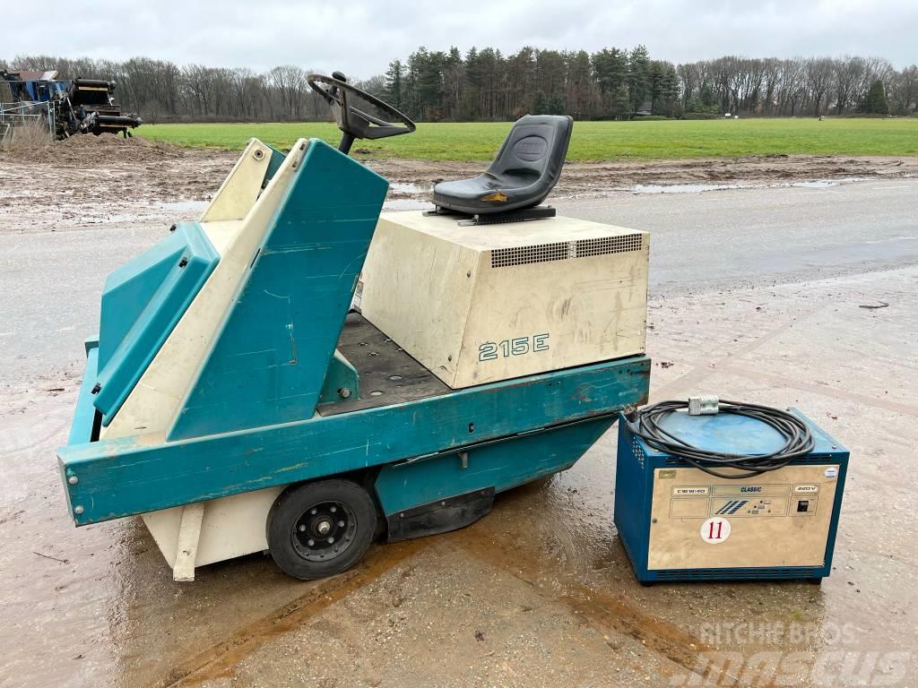 Tennant 215E Sweeper - Good Working Condition Sweepers
