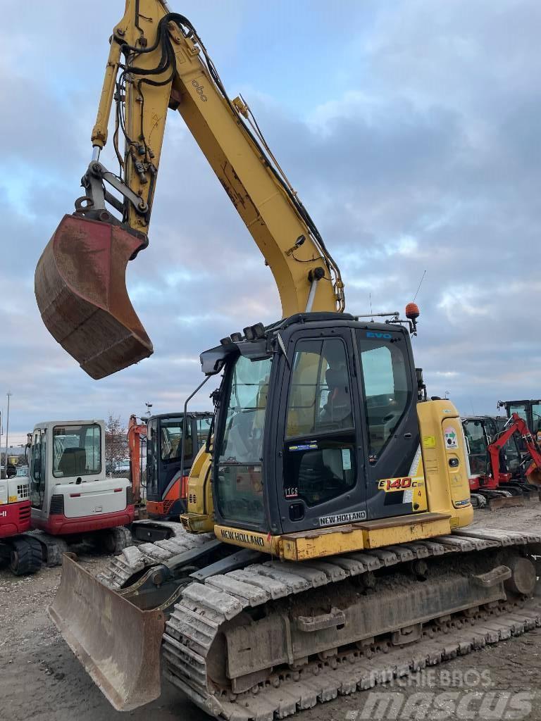 New Holland E 140 C SR LC Crawler excavators
