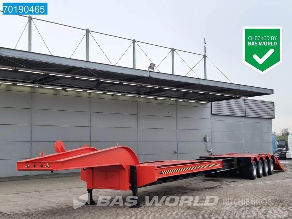  Secsan UNUSED Heavy-Duty 98.000KG 450cm Extendable Low loader-semi-trailers