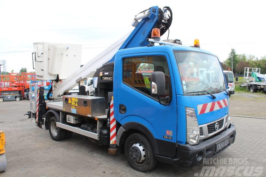 Nissan Cabstar - 17 m Comet / full hydraulic !! / bucket Truck & Van mounted aerial platforms