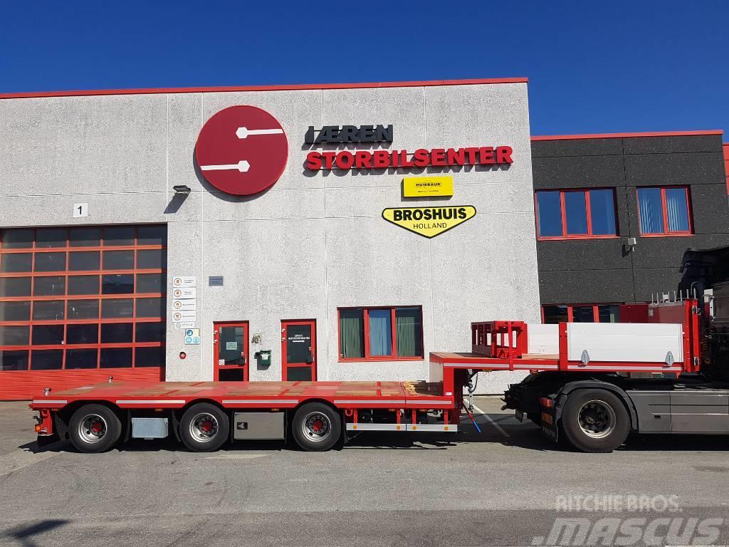 HRD Nordictrailer  Kransemi Flatbed/Dropside semi-trailers