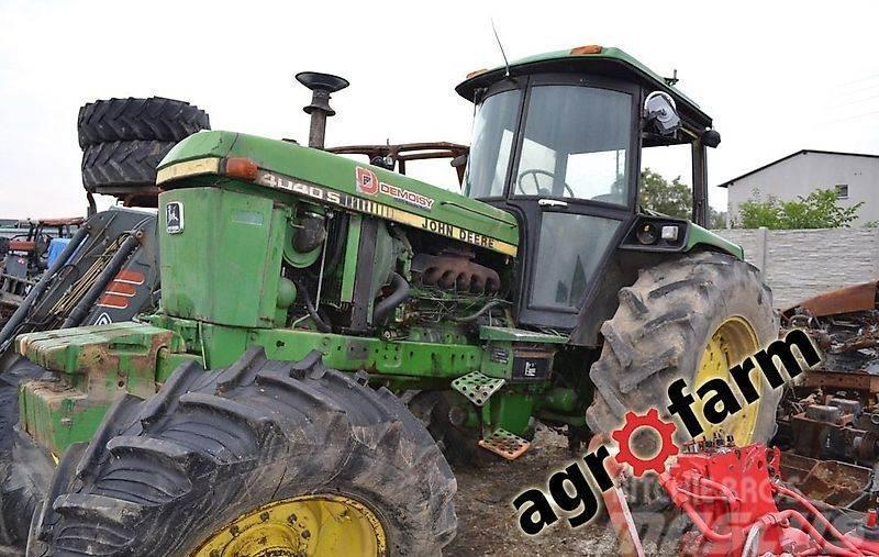 John Deere spare parts 4040 S 4240 skrzynia silnik kabina mos Other tractor accessories