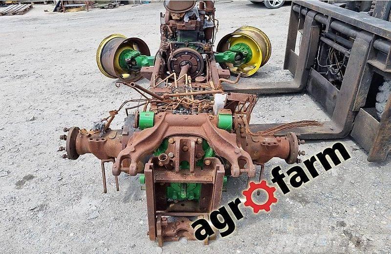 John Deere spare parts 5100 M silnik skrzynia oś most zwolnic Other tractor accessories