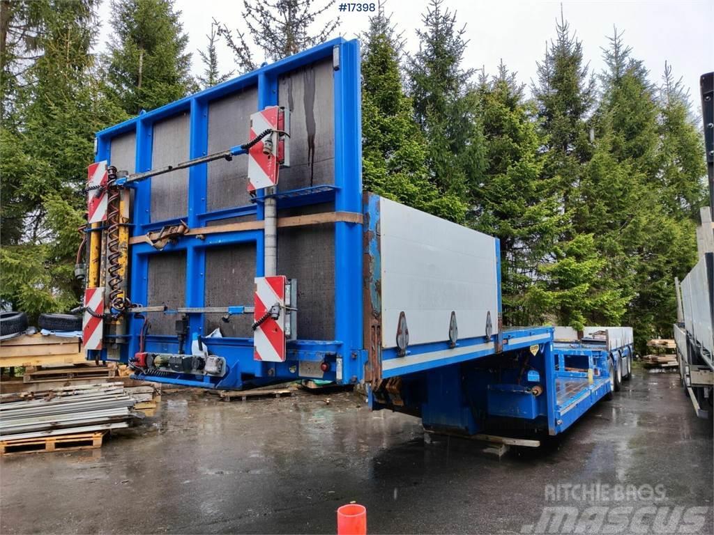 Broshuis 3 Aks Double Drop trailer with extension Other trailers